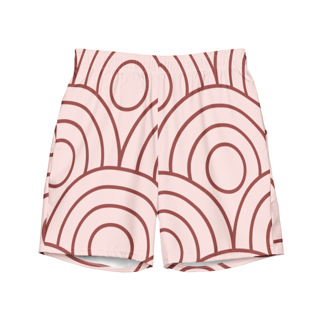 Men's Champagne Swim Trunks