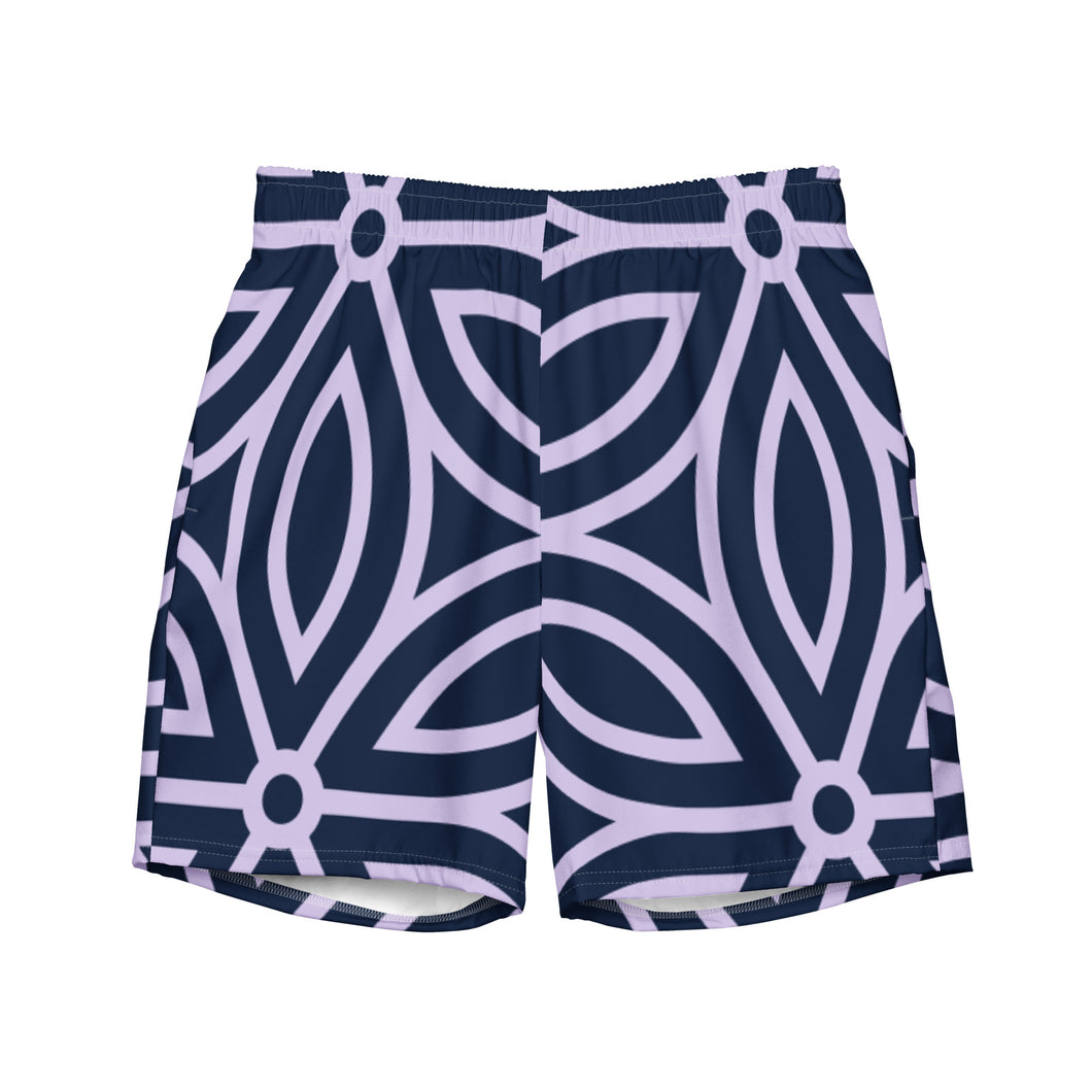 Men's Purple Swim Trunks