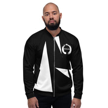 Load image into Gallery viewer, Unisex Zennlife Geo Bomber Jacket
