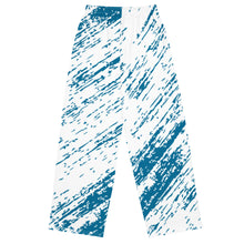 Load image into Gallery viewer, Unisex Wide-Leg Aqua Pattern Pants
