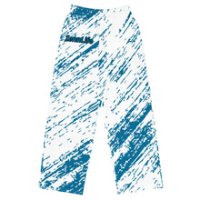 Load image into Gallery viewer, Unisex Wide-Leg Aqua Pattern Pants
