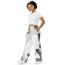 Load image into Gallery viewer, Unisex Wide-Leg Geo Cam Pants
