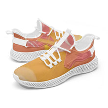 Load image into Gallery viewer, Canary Net Style Mesh Knit Sneakers
