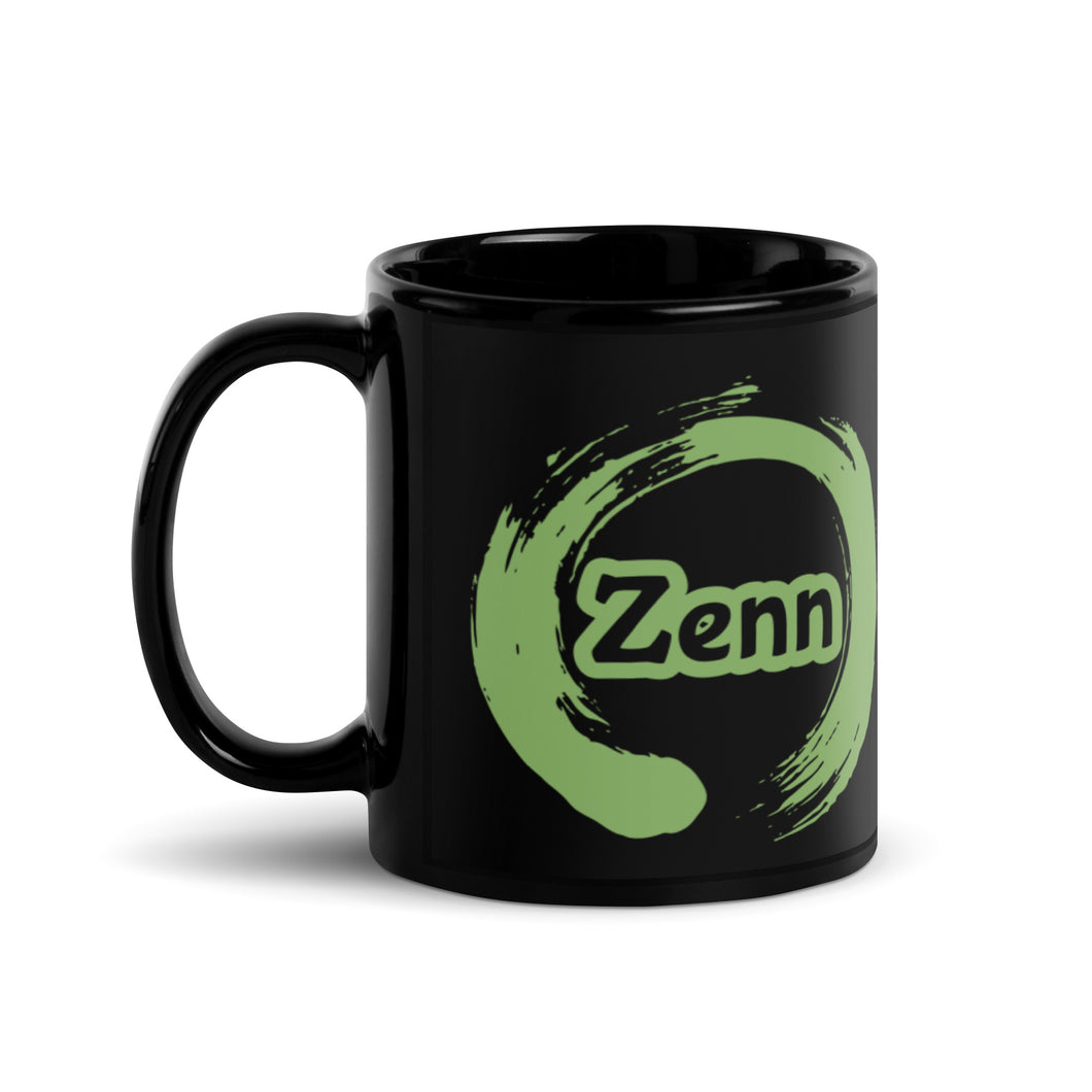 Green Zenn Glossy Mug