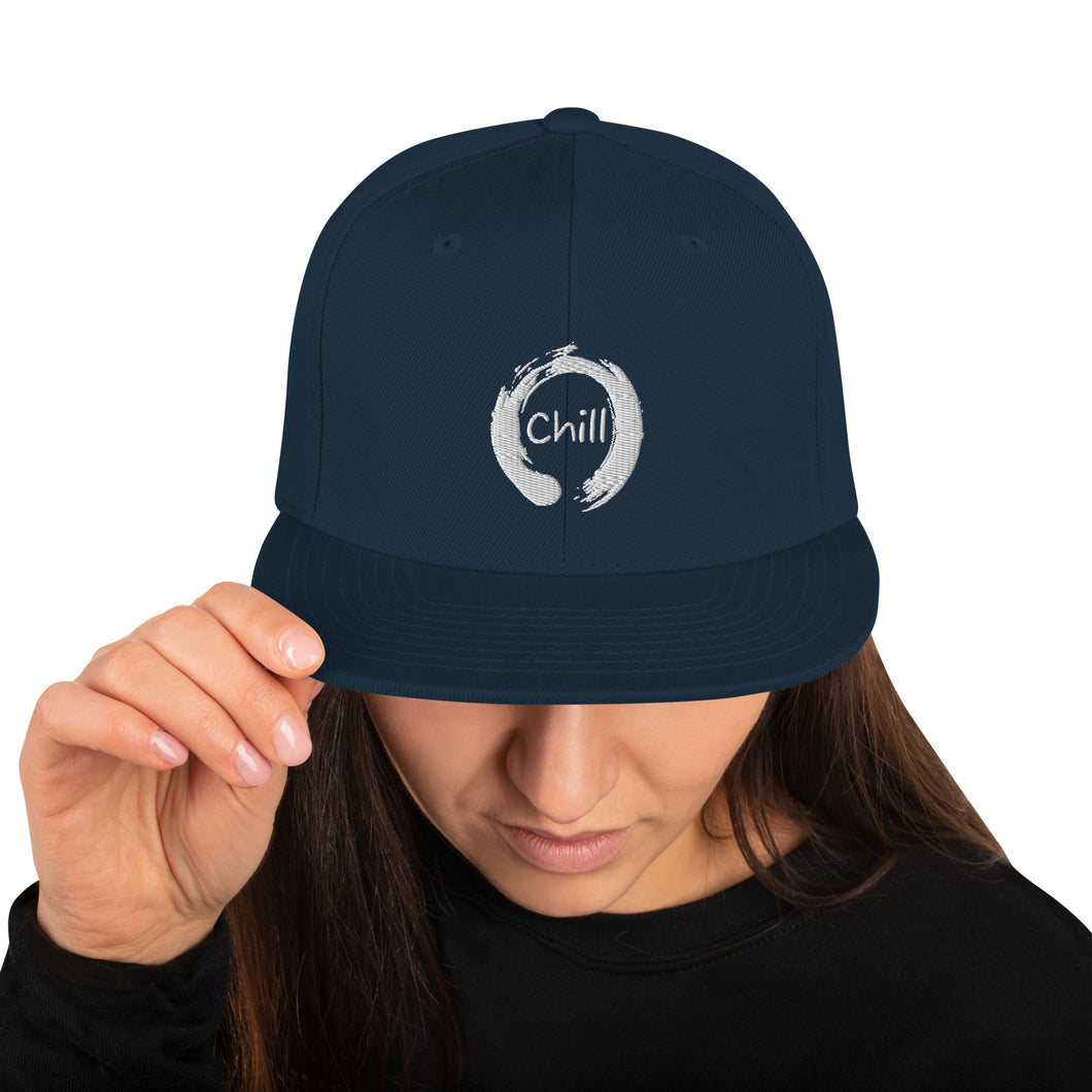 Zenn Chill Circle Snapback Hat