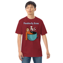 Load image into Gallery viewer, Positively Zenn Men’s Premium Heavyweight Tee
