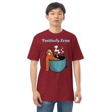 Load image into Gallery viewer, Positively Zenn Men’s Premium Heavyweight Tee
