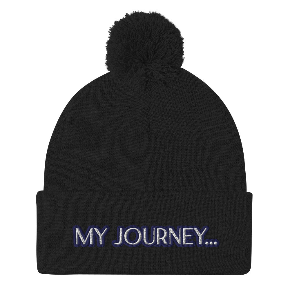 My Journey Pom-Pom Beanie