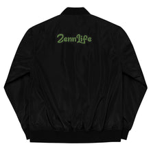 Load image into Gallery viewer, Zenn Circle Premium Recycled Bomber Jacket
