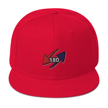 Load image into Gallery viewer, 180 Arrow Snapback Hat
