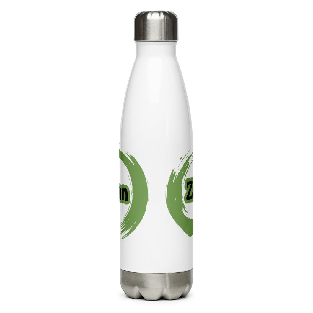 Green Zenn Circle Stainless Steel Water Bottle