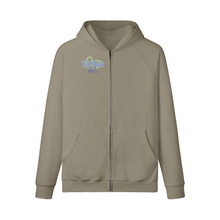 Load image into Gallery viewer, Unisex Fleece-Line Zipped Down Hoodie
