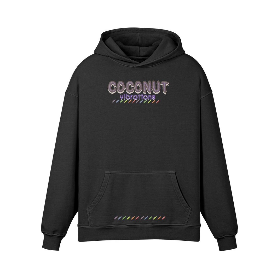 Unisex Washed Effect Pullover Hoodie