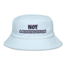 Load image into Gallery viewer, Morning Person Terry Cloth Bucket Hat
