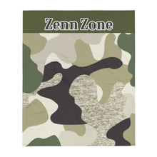 Load image into Gallery viewer, Zenn Zone Camo Throw Blanket
