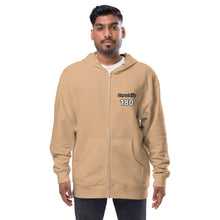 Load image into Gallery viewer, Unisex 180 Fleece Zip Up Hoodie
