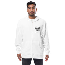 Load image into Gallery viewer, Unisex 180 Fleece Zip Up Hoodie
