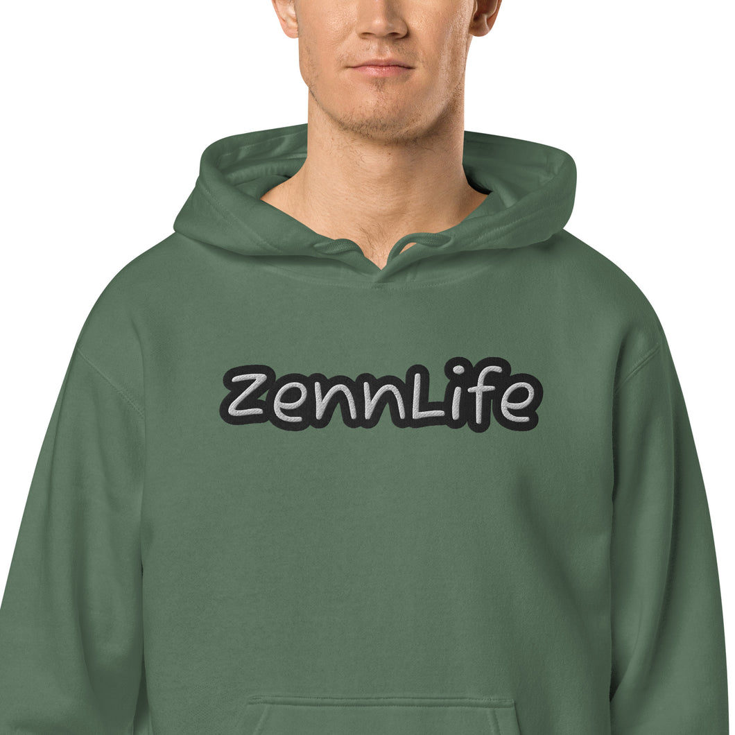 ZennLife Unisex Pigment-Dyed Hoodie