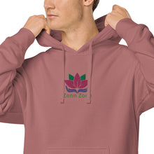 Load image into Gallery viewer, Unisex Zenn Zone Pigment-Dyed Hoodie
