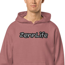 Load image into Gallery viewer, ZennLife Unisex Pigment-Dyed Hoodie
