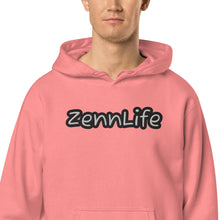 Load image into Gallery viewer, ZennLife Unisex Pigment-Dyed Hoodie
