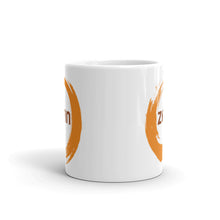 Load image into Gallery viewer, Orange Zenn White Glossy Mug
