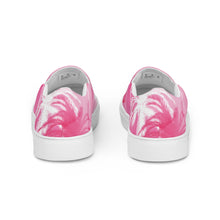 Load image into Gallery viewer, Women’s Pink Palm Slip-on Canvas Shoes
