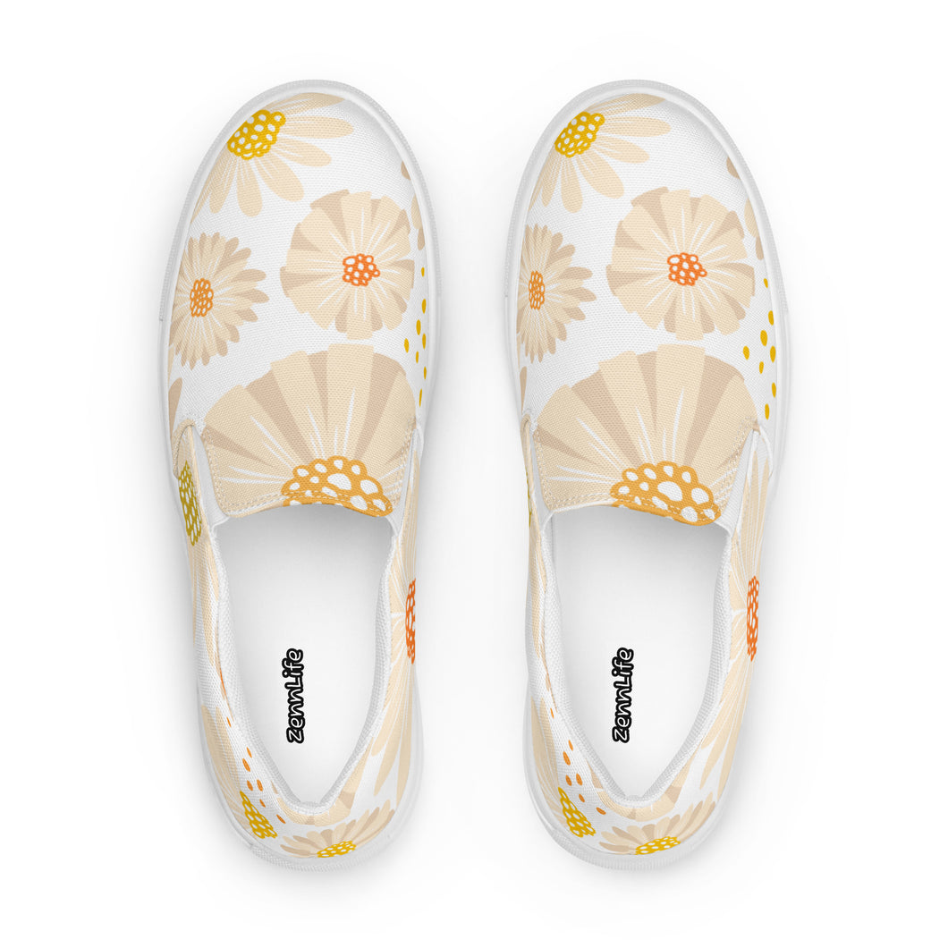 Women’s Floral Slip-on Canvas Shoes